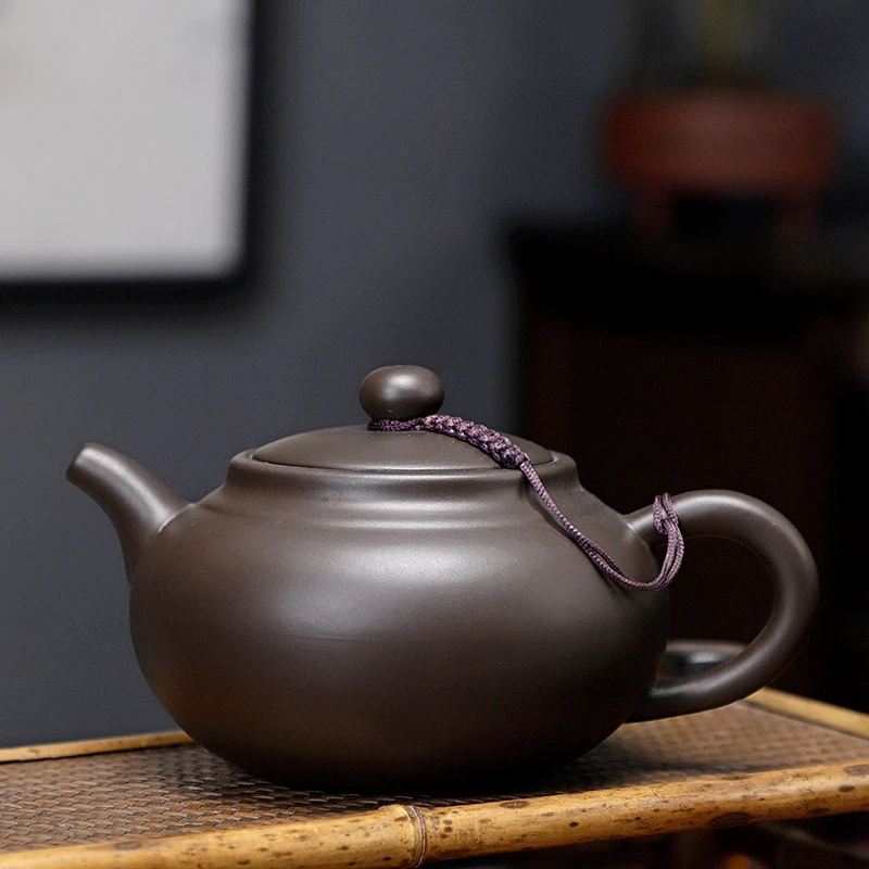 -紫泥发财壶450ml(礼煌) A39