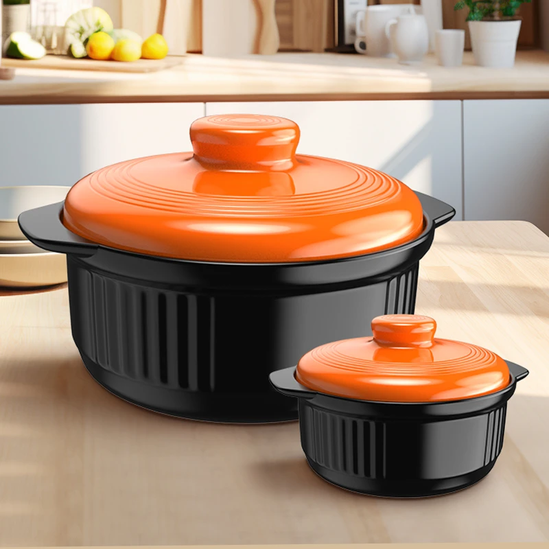 【亏米】康舒砂锅汤锅日式沙锅小奶锅明火陶瓷煲煮粥炖锅耐热两件套