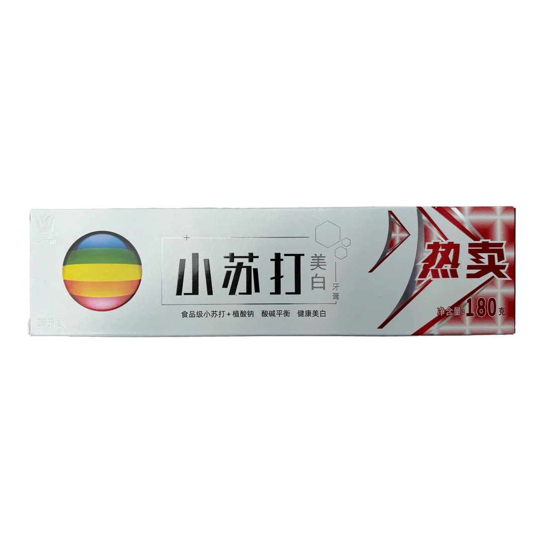 三金小苏打美白牙膏  180g