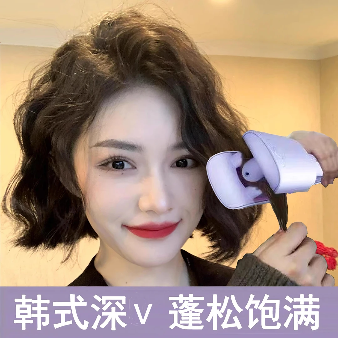 深v蛋卷头卷发棒32mm水波纹持久防烫不伤发负离子大波浪大卷