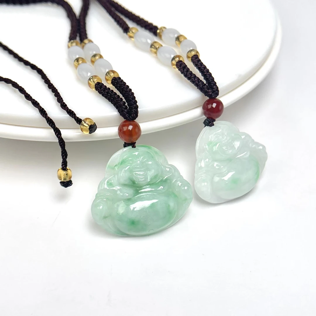 翡翠吊坠-菲菲珠宝好~43632翡翠佛公吊坠*多样性发一