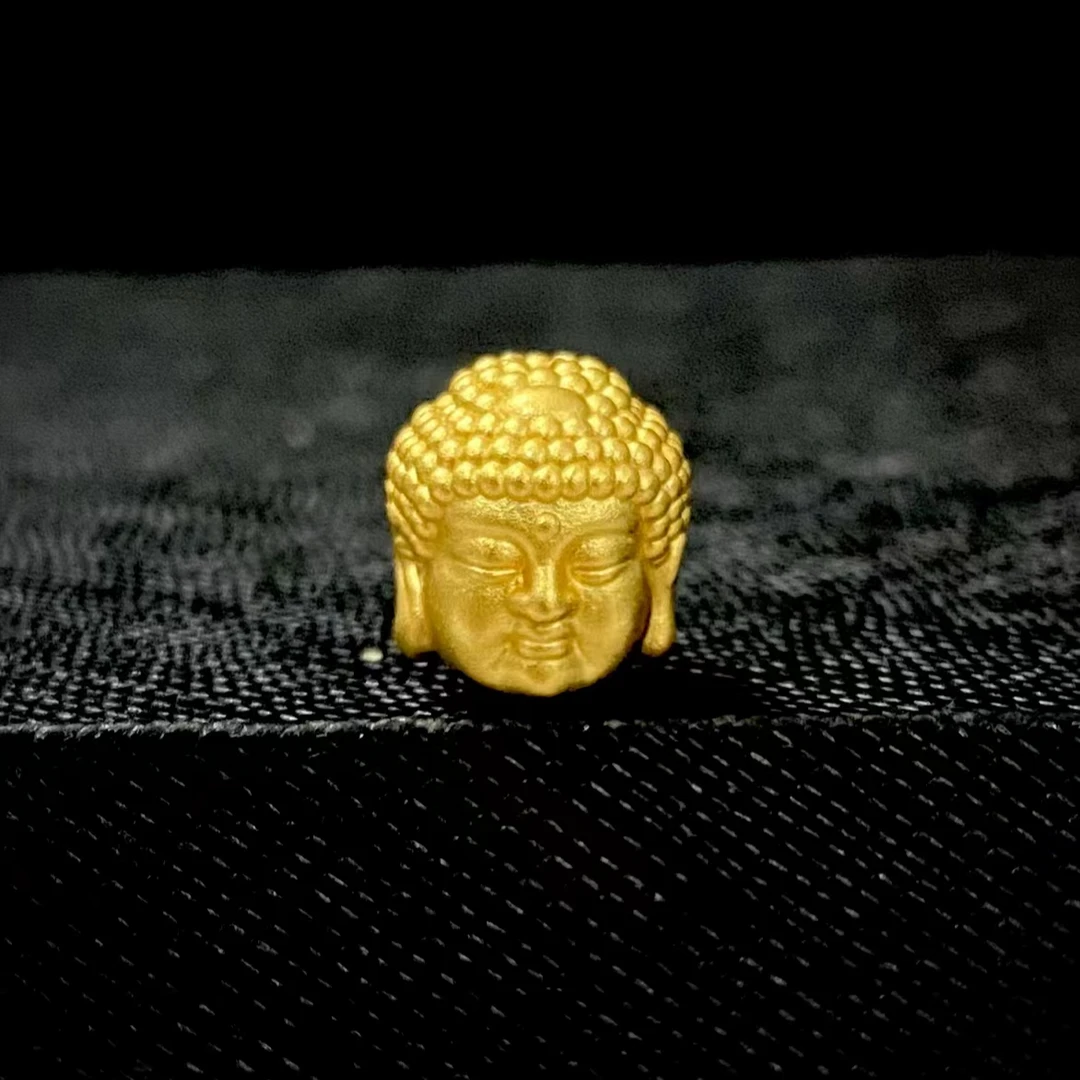 925银银制品 星月缘毛厂长经典双面世尊佛*套【套装有隔片】