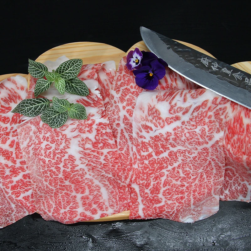 国产和牛新鲜现切顺丰和牛雪花牛肉卷牛肉片火锅卷高端和牛250g
