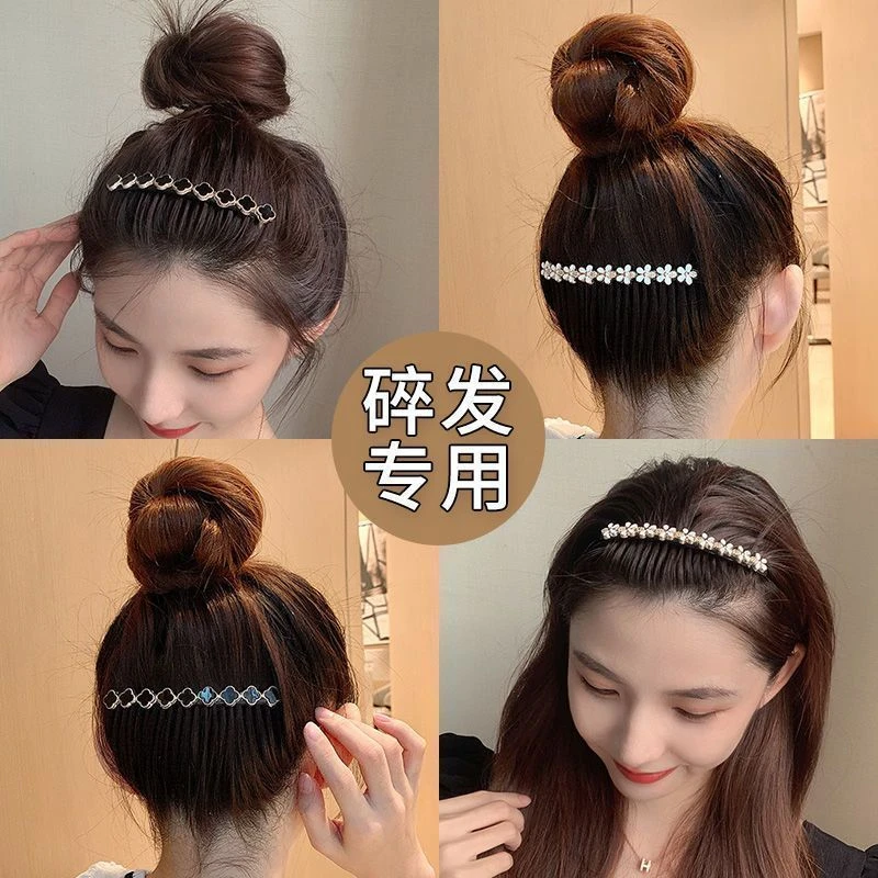 碎发梳女孩夹子刘海整理发夹卡子成年人发头饰