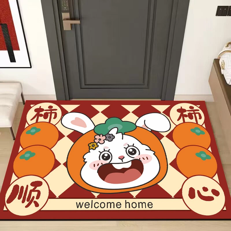 家用硅藻泥入户门地垫卫生间厕所浴室吸水垫速干吸水防滑垫脚垫