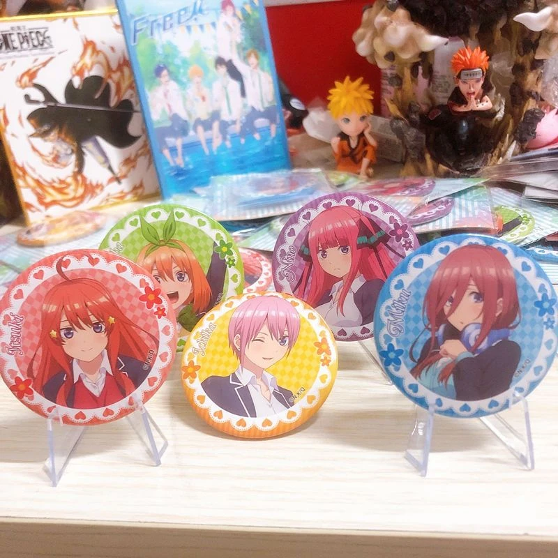 官谷 五等分的花嫁 马口铁徽章/吧唧 中野一花动漫周边正版