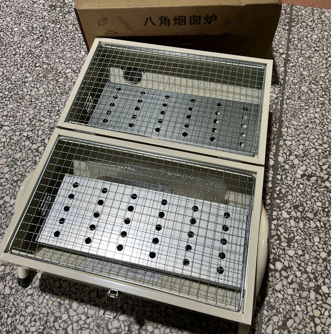 【全疆包邮】八角烟囱炉烧烤炉