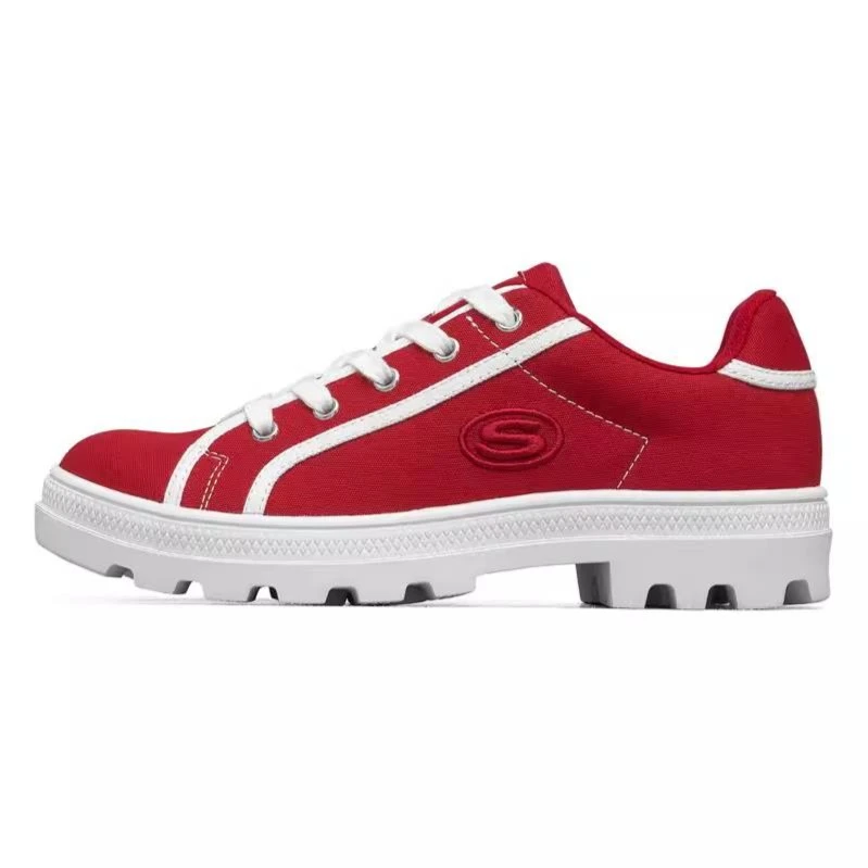 skechers斯凯奇155113春秋新款时尚低帮百搭帆布鞋休闲板鞋