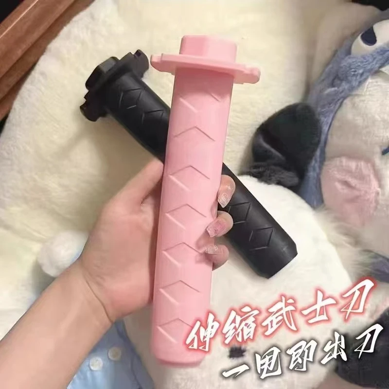 伸缩武士炫酷男生女生解压玩具塑料模型趣味宿舍减压玩具好玩爆款