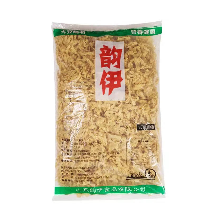 韵伊豆皮  大豆素肉  3斤装  无盐粒干豆皮  传统豆制品9成干货