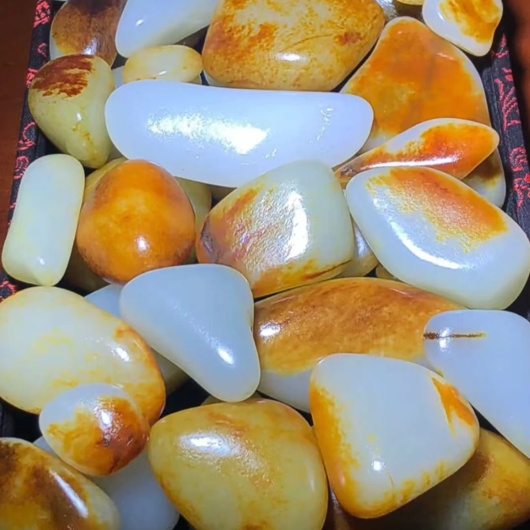 戈壁-五彩--盆景石-（多样性发货）