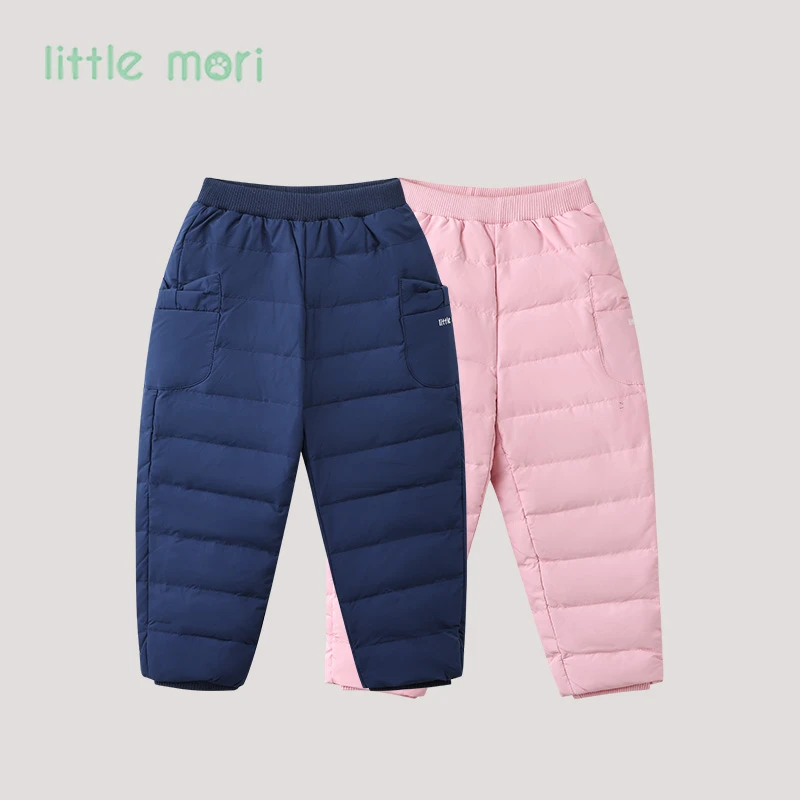 Little mori儿童秋冬加厚羽绒裤