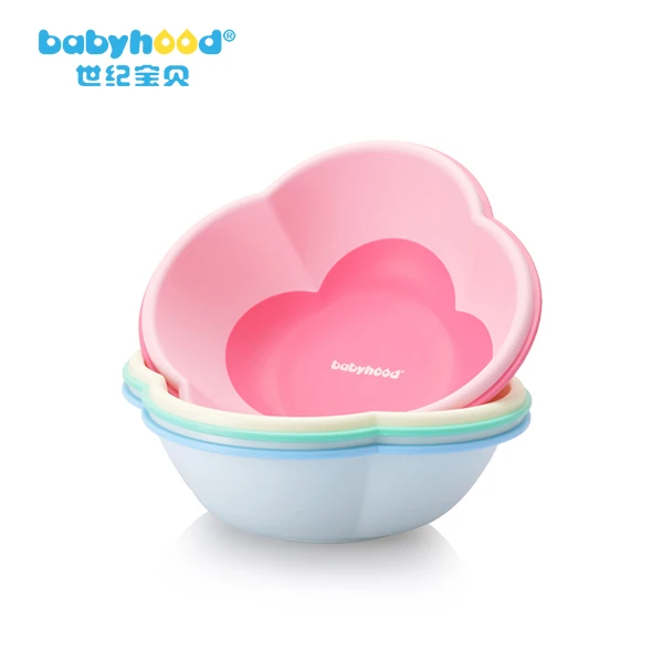 Babyhood/世纪宝贝加厚可爱新生儿宝宝洗脸盆婴儿洗脸盆洗屁屁盆