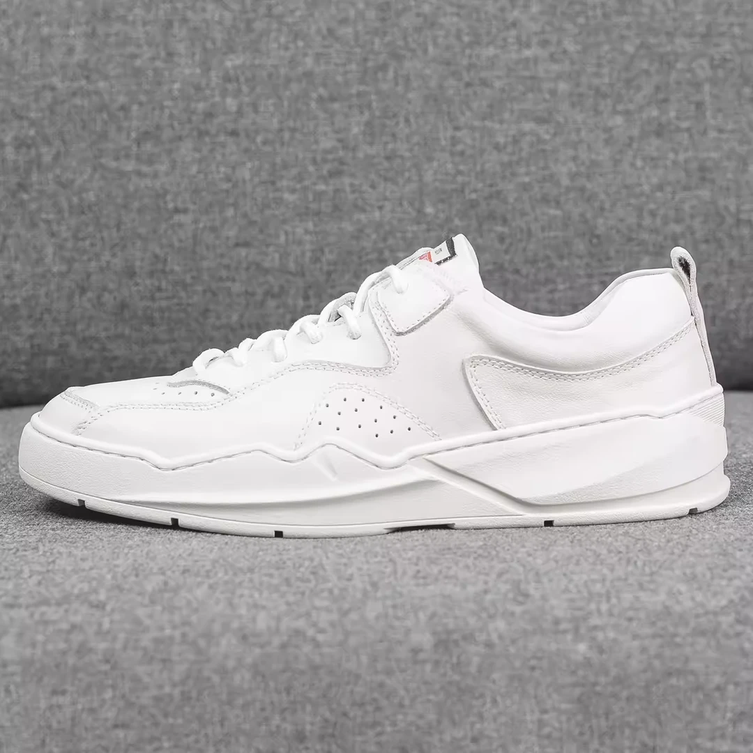 XF2731  42  四季款男士休闲鞋潮男运动鞋小白鞋真皮透气