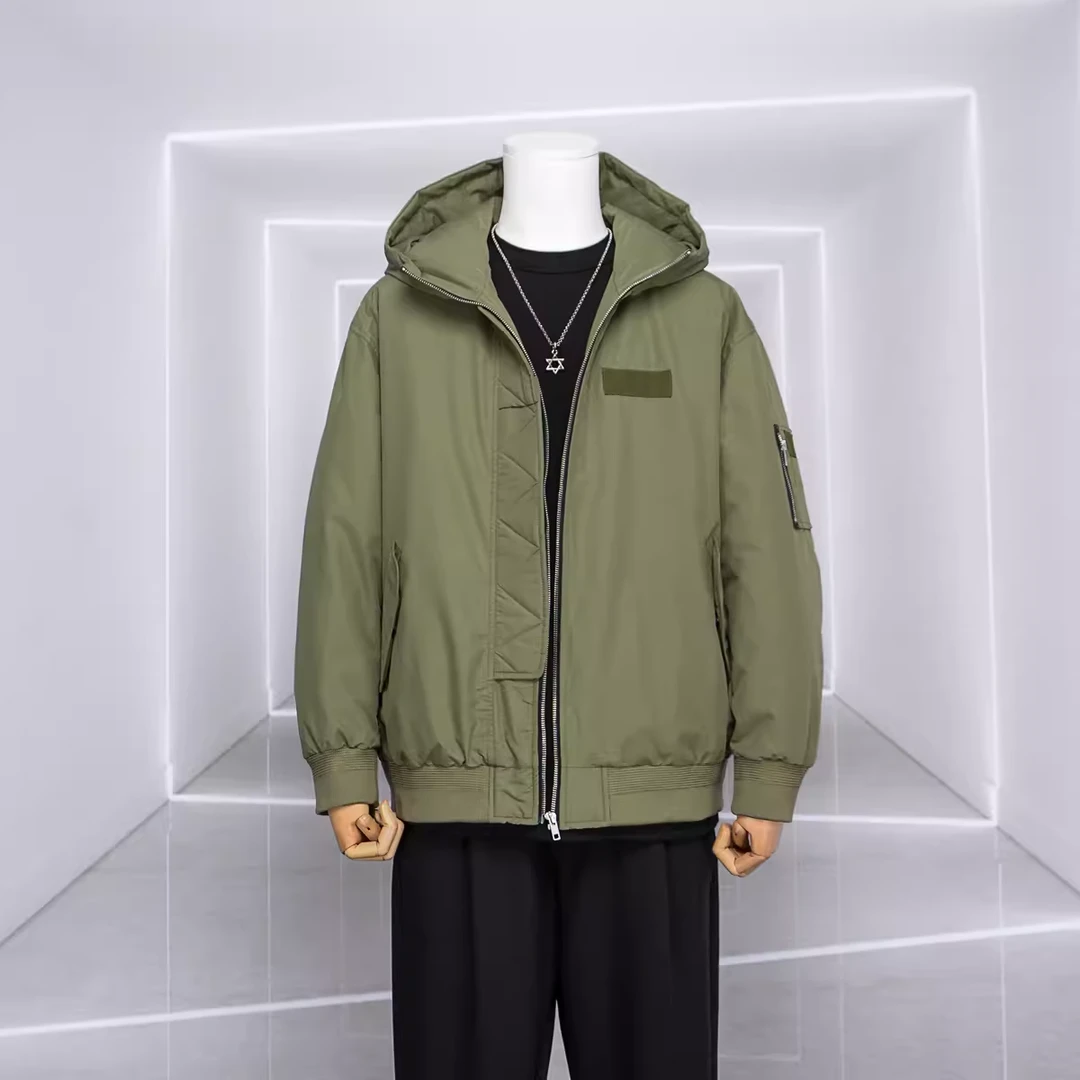 CH263      男士连帽羽绒服外套