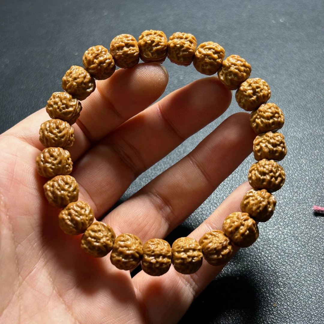 新款金山麻蟾巅峰小蛤蟆手串男士猴头雕刻