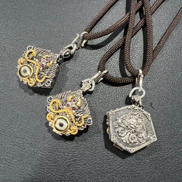 壹加小青|银镶一眼大鹏吊坠多样性发一0308Y