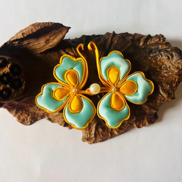 中式旗袍唐装扣子手工定制编织盘扣蝴蝶盘扣