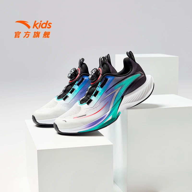 【骇浪】安踏儿童中大童跑步鞋犟弹科技舒适减震跑鞋312435592