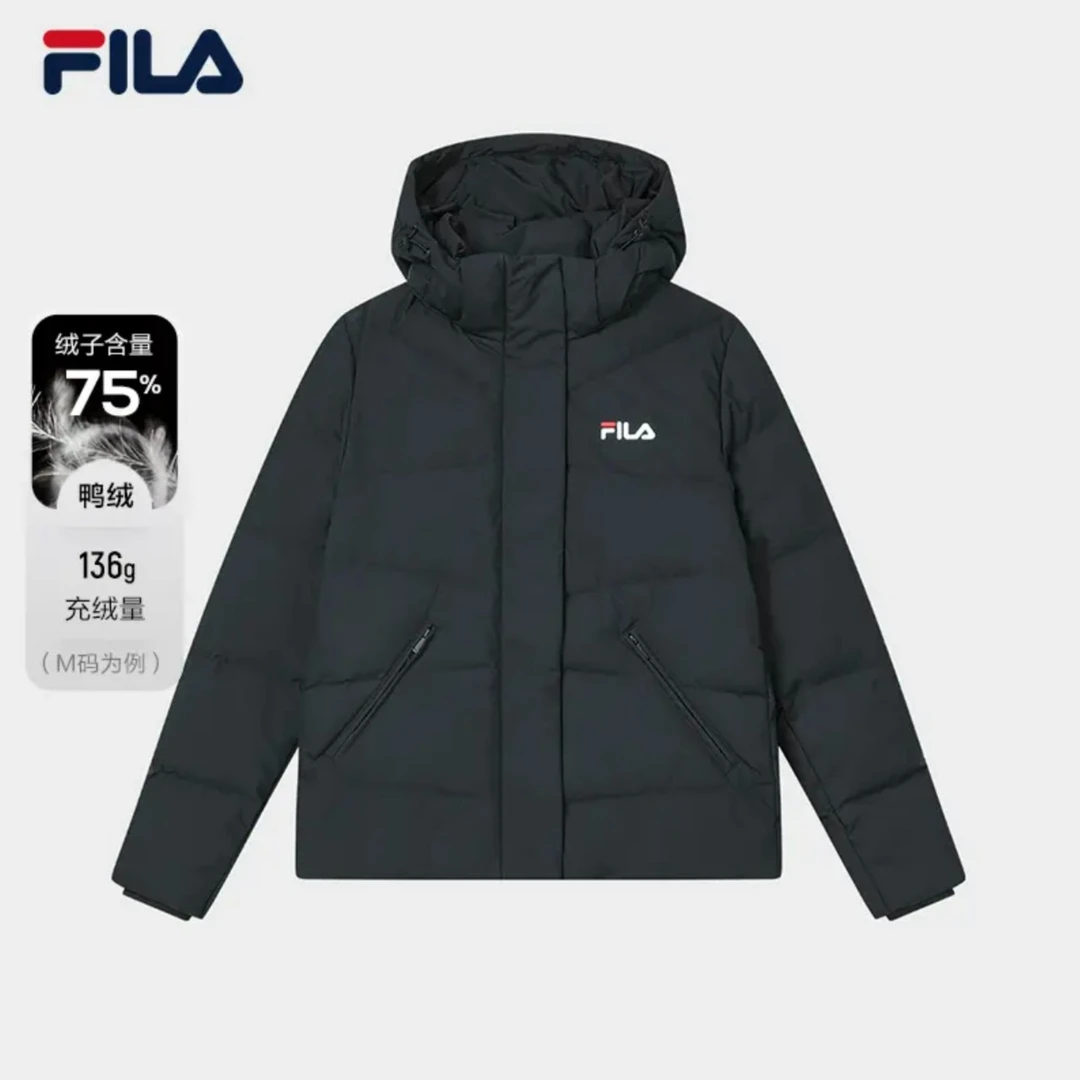 Fila/斐乐冬季潮流休闲【保暖】时尚简约羽绒服 F51W348904
