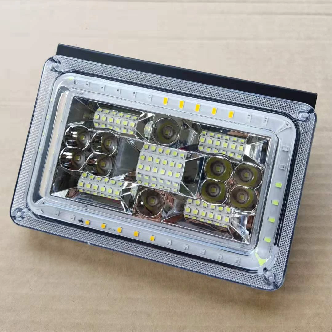 24伏LED货车倒车辅助灯爆闪灯七彩灯防追尾警示灯行车后雾灯超亮