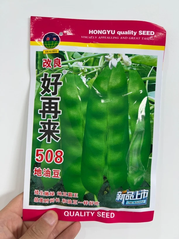 不搭架508地油豆角种子