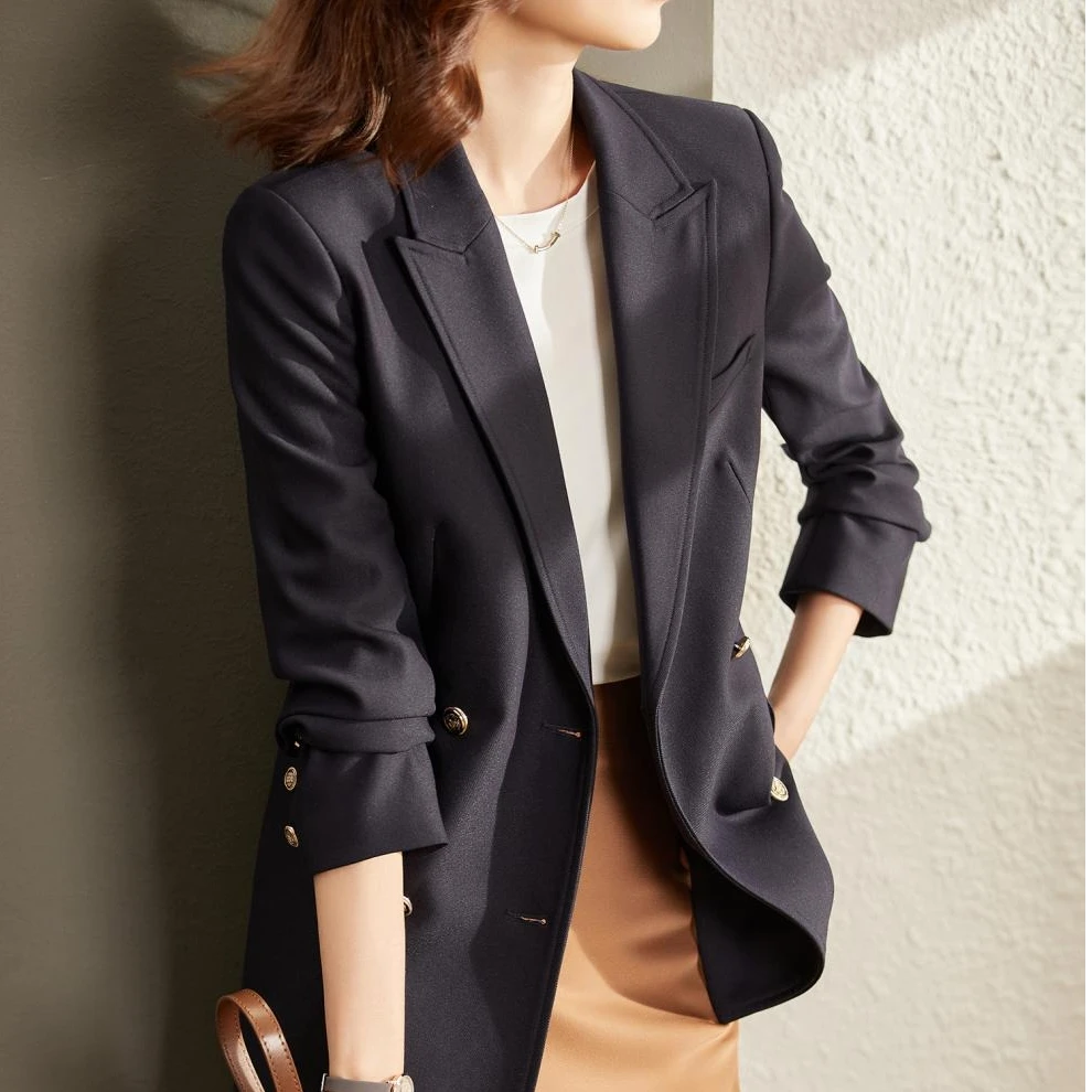 【D151-D160】韩版小西装显瘦气质短款小个子秋冬呢子