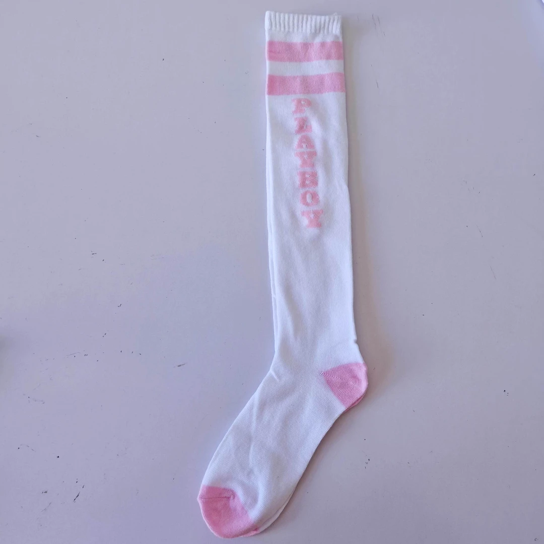 （10元10双）白粉色小腿袜子女春夏季袜瘦腿jk袜长筒长筒袜显瘦