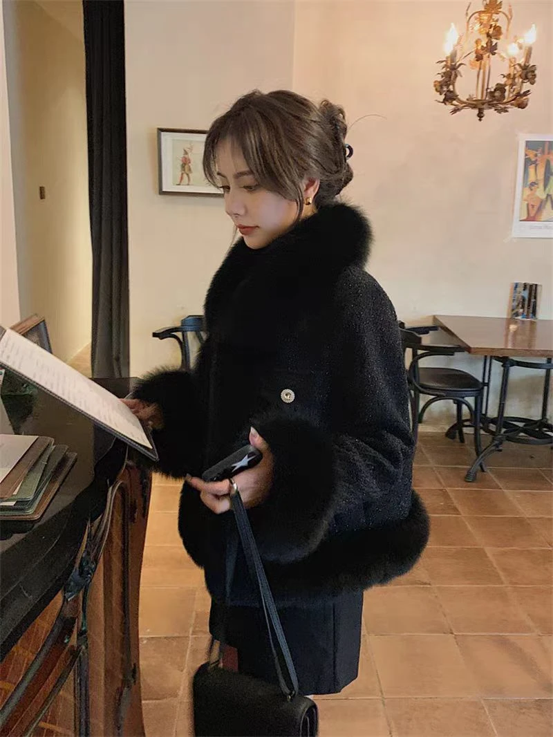 千语栀【书香闺秀】小香风外套网红洋气炸街女装轻奢气质显瘦短外套