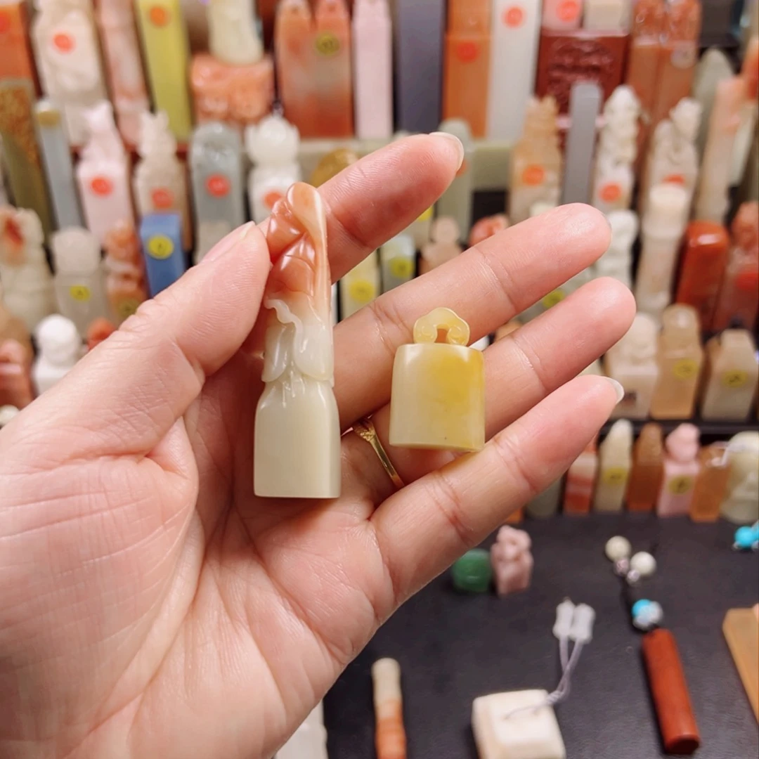 寿山石印石@*李两方