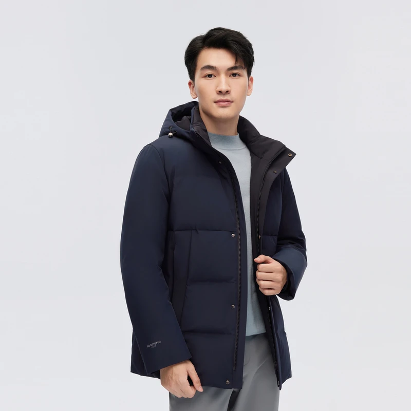 波司登2023年新款冬季男士短款休闲时尚保暖羽绒服外套B30144113