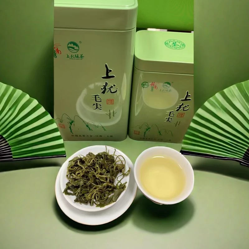【高山云雾茶】【粗毛尖】谷雨赣南五指峰云雾毛尖上犹绿茶生态正宗