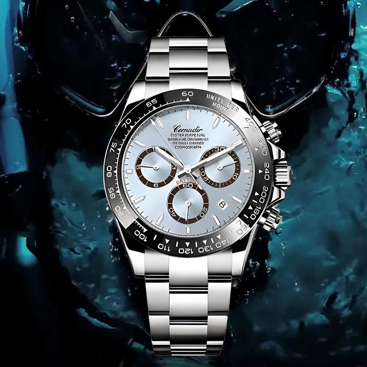 【冰蓝迪】全自动男士手表防水钢带全自动多功能男表JL