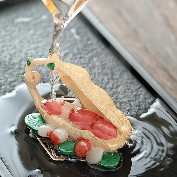 变色多子好事花生茶宠H51