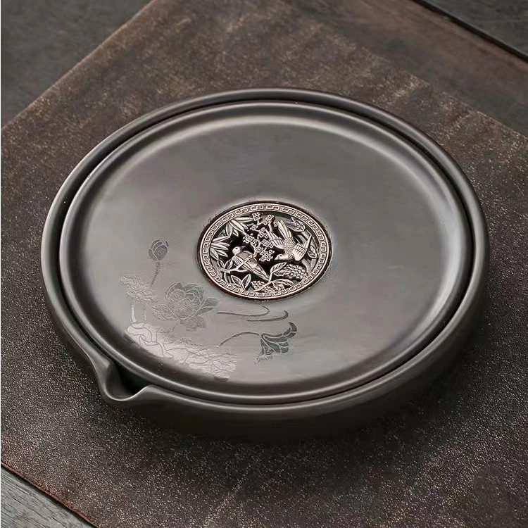 喜上眉梢干泡台茶盘F13