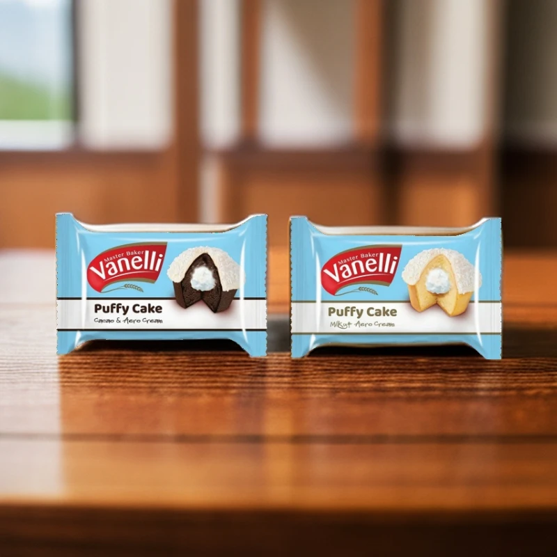 老亚Vanelli泡芙夹心小蛋糕椰子奶油土耳其进口