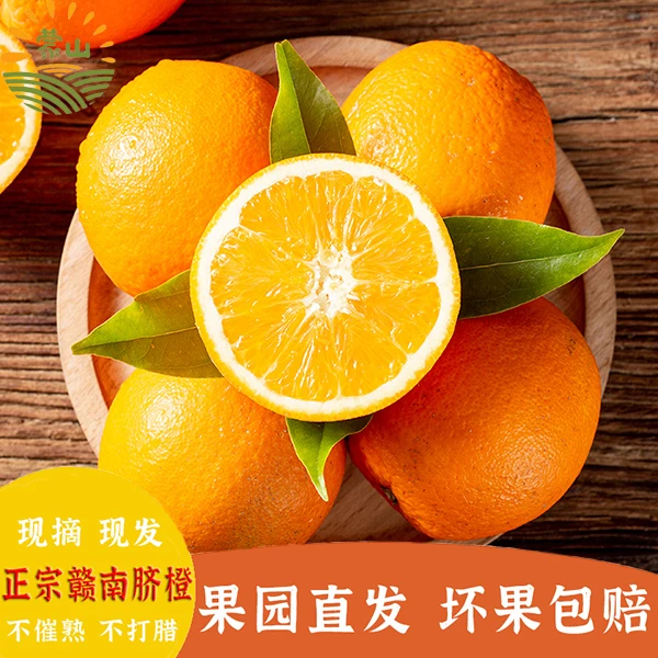 江西赣南脐橙精品果现摘斤水果5/10斤新鲜采摘不催熟送礼鲜甜香甜