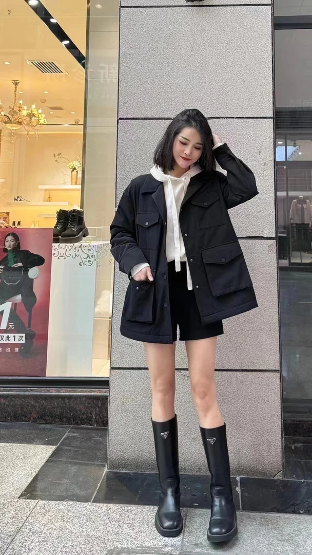 易缔媤工装棉服DE43360