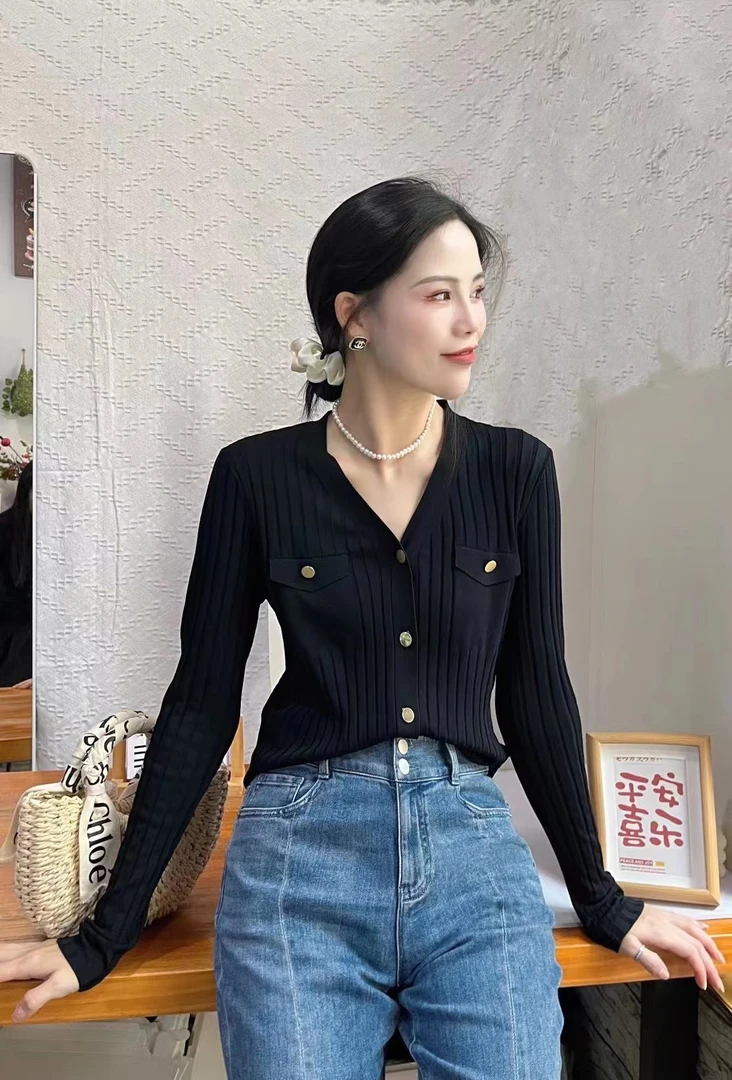 易缔媤针织开衫DE73057