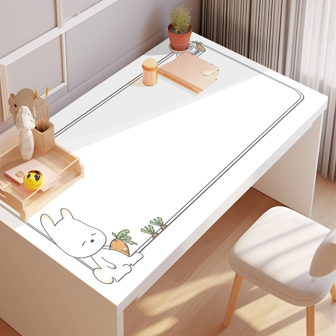 皮革书桌垫学生儿童学习专用桌布写字台电脑办公桌面垫子防油防水