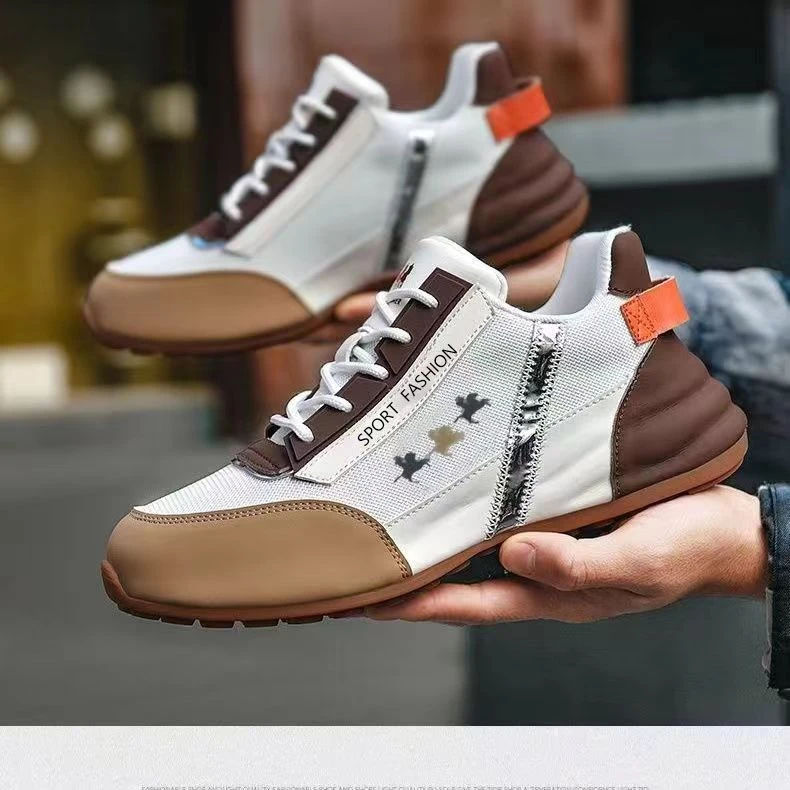 男士时尚休闲运动百搭秋冬季透气软底鞋子厚底潮鞋韩版潮流C303