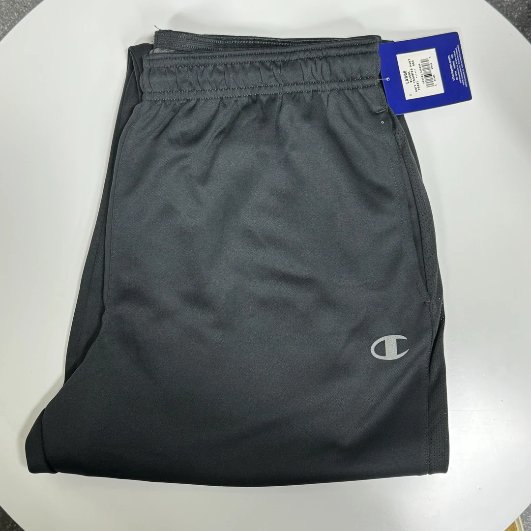 Champion/冠军 海外版 灰色运动时尚百搭休闲长裤 P0551003
