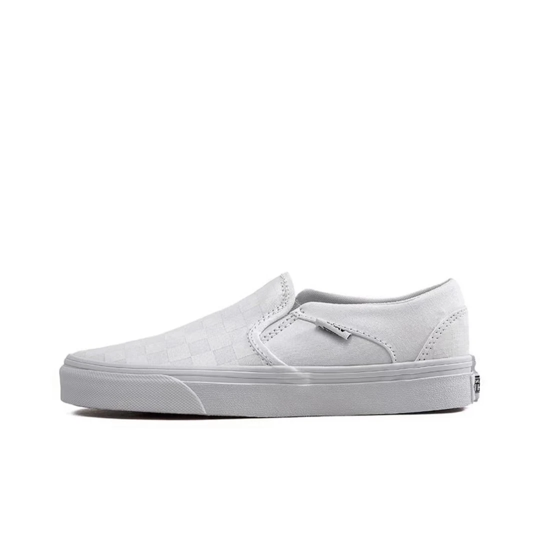VANS/范斯  Vans 无原盒 微瑕白灰棋盘格低帮百搭经典板鞋 Vans08