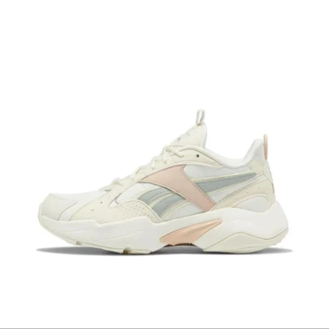 Reebok/锐步Turbo Restyle 耐磨透气 低帮休闲鞋女款米白GV6937