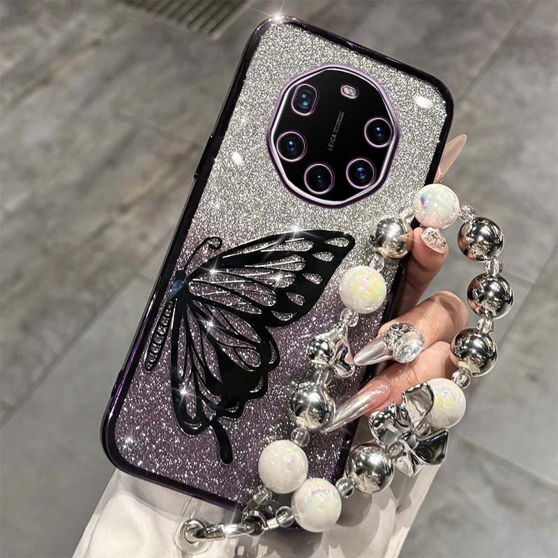 华为mate40rs手机壳防摔硅胶软壳mate40rs高颜值保时捷轻奢潮简约