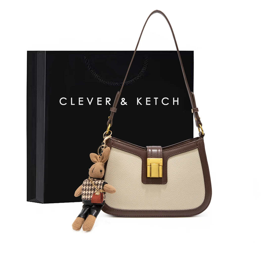 小c&k包包法式小众2023新款中古腋下包女高级感单肩包斜挎洋气包