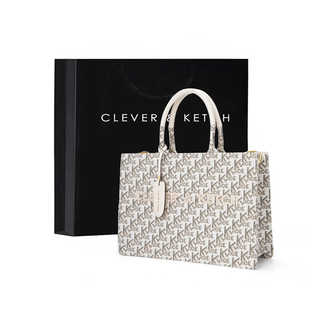 小ck轻奢百搭大容量托特包女2024新款时尚小众单肩斜挎手提简约包