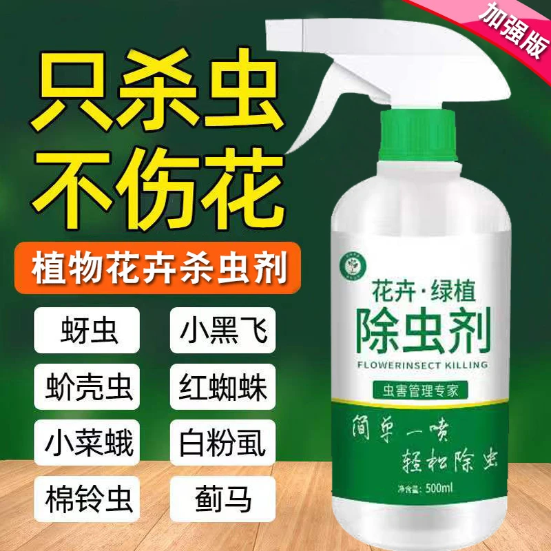【只杀虫不伤花】花卉绿植杀虫剂小黑飞蚜虫全灭除养花花药蚧壳虫