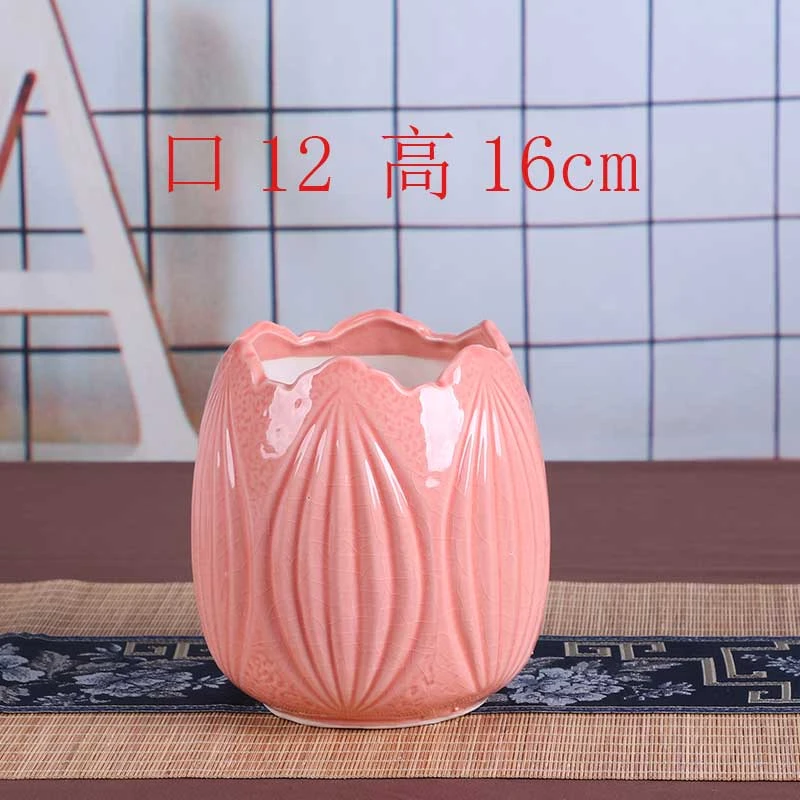 多肉老桩粗陶花盆简约透气