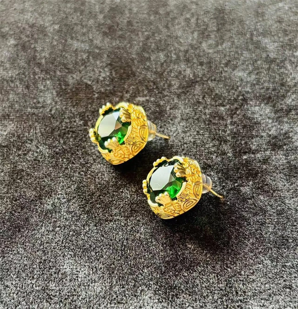 黄铜耳饰 【大妍专属】优雅女人耳钉